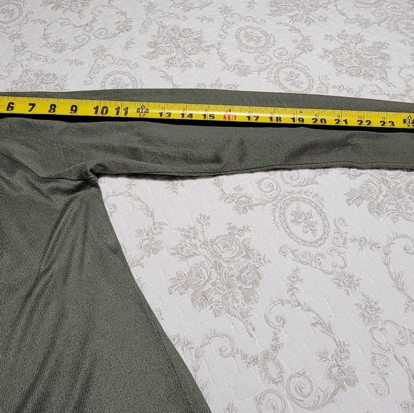 Maurices Olive Green Open-Front Cardigan Size Small - Picture 9 of 11